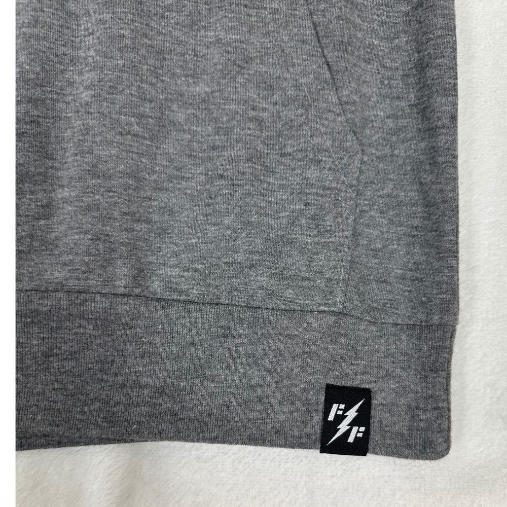 Affliction Fast & Furious Sleeveless Gym Hoodie Tank Womens XS Gray Streetwear - Picture 2 of 7